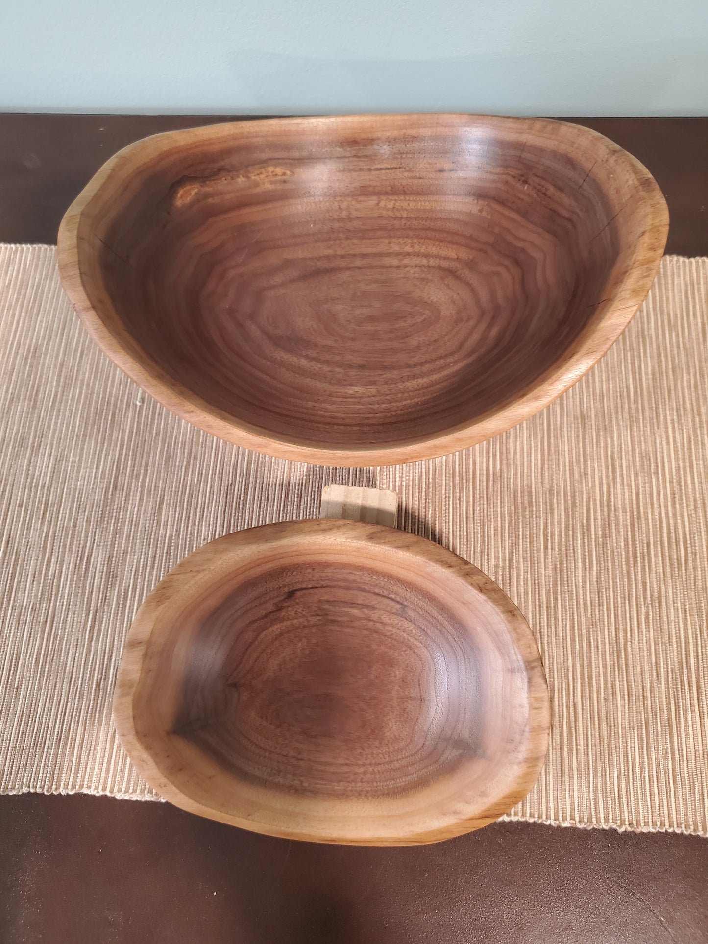 Black Walnut Oblong Nested Set 0423-04-0020 & 0020