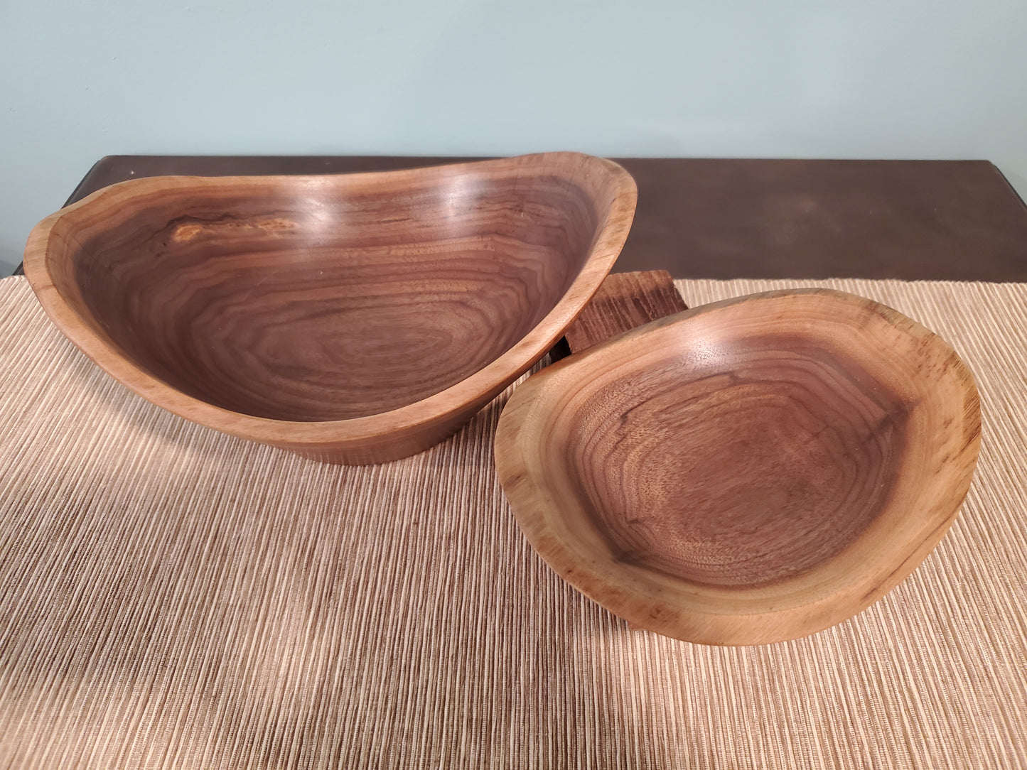 Black Walnut Oblong Nested Set 0423-04-0020 & 0020