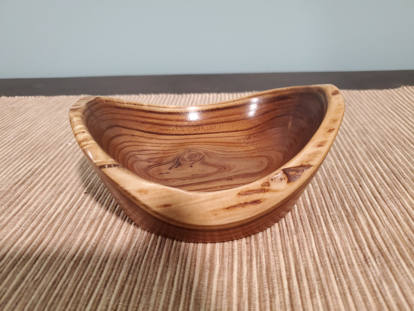 Russian Olive natural edge little oblong bowl 0623-02-0038