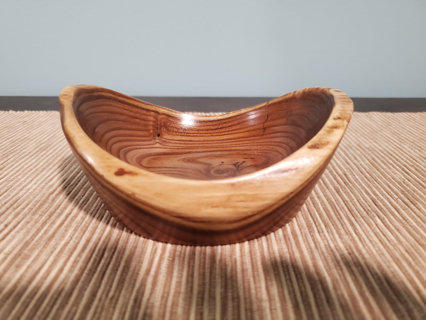 Russian Olive natural edge little oblong bowl 0623-02-0038