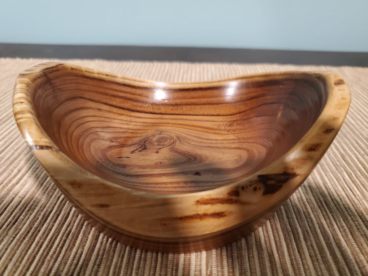 Russian Olive natural edge little oblong bowl 0623-02-0038