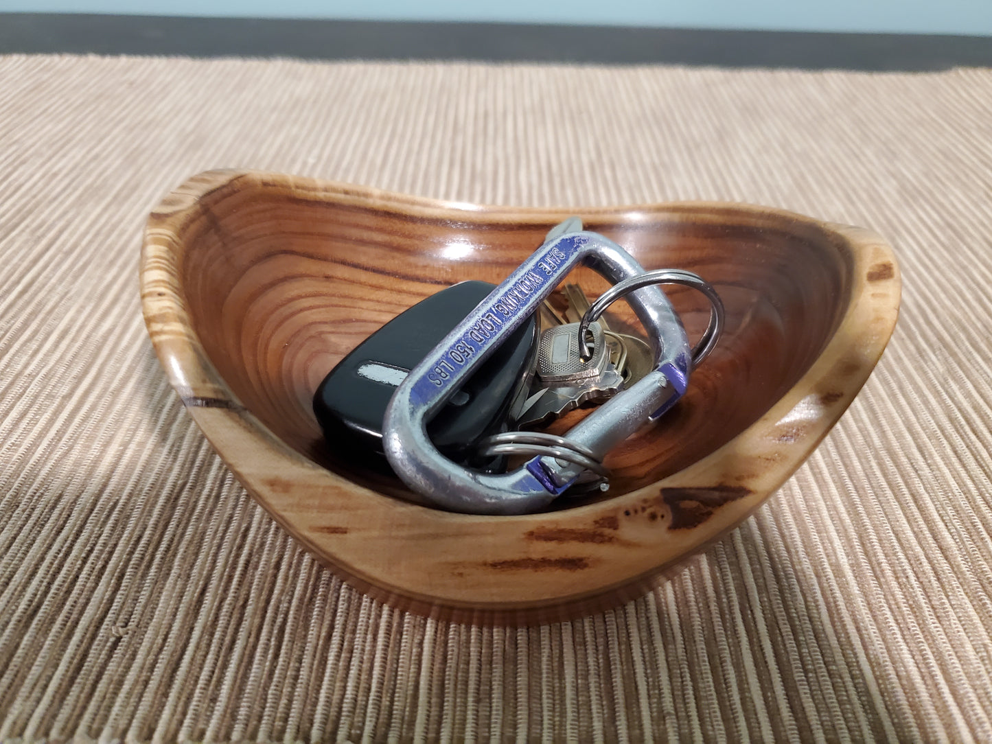 Russian Olive natural edge little oblong bowl 0623-02-0038