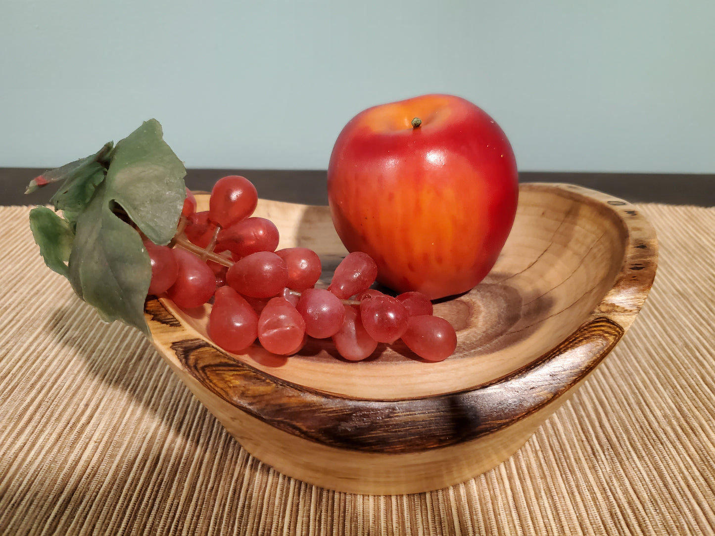 Black Walnut natural edge oblong bowl 0623-03-0039