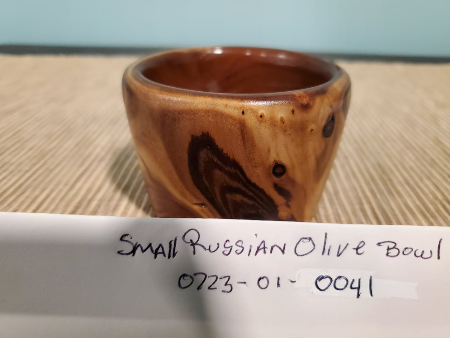 Russian Olive little round bowl 0723-01-0041