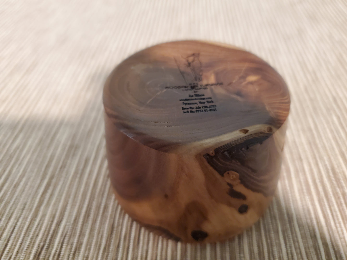 Russian Olive little round bowl 0723-01-0041