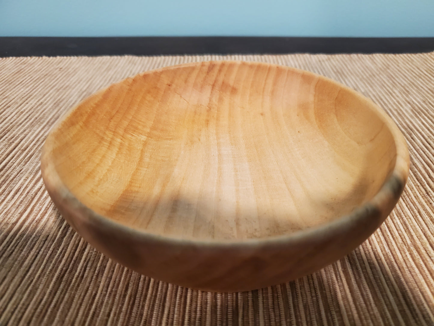 Bass wood small bowl 0723-03-0043