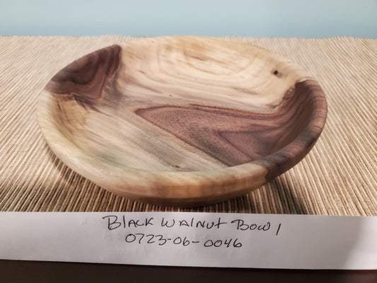Black Walnut bowl 0723-06-0046