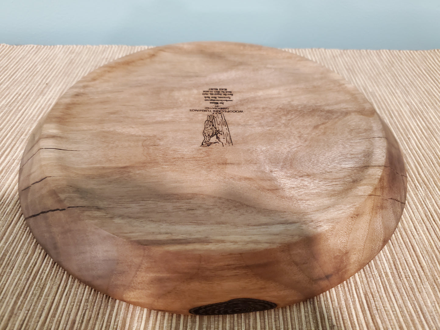 Black Walnut Plate 0823-10-0056