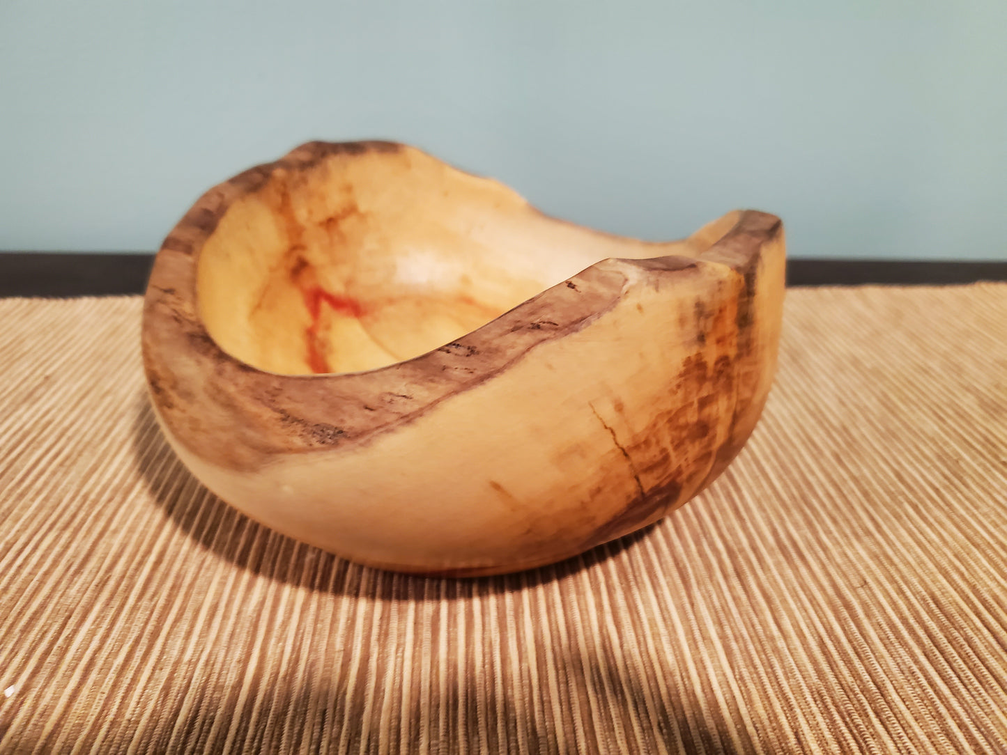 Box Elder Bowl with Natural Edge 0823-11-0057