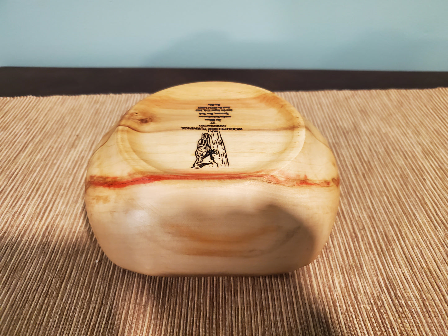 Box Elder Bowl with Natural Edge 0823-11-0057