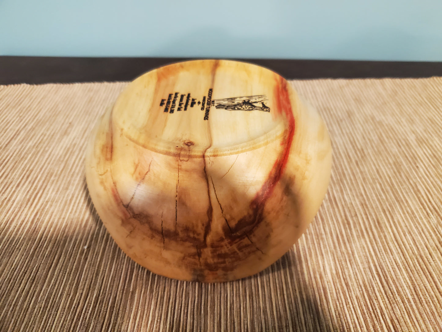 Box Elder Bowl with Natural Edge 0823-11-0057