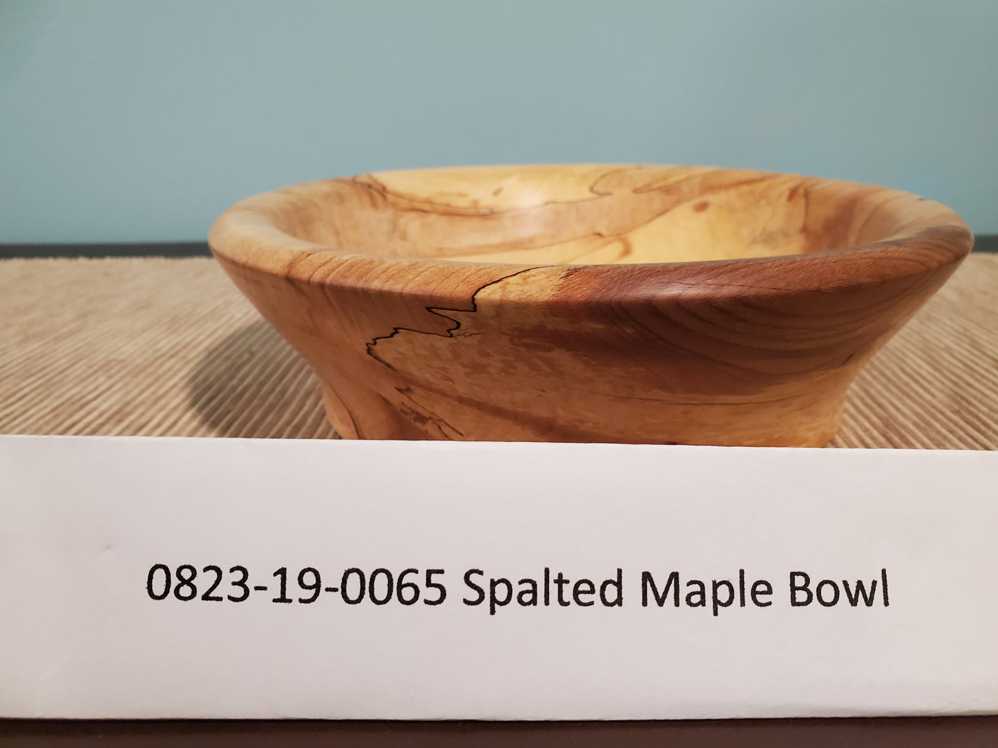 Maple Spalted Bowl 0823-19-0065