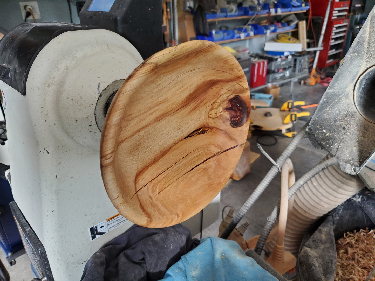 Maple Spalted Bowl W/ Ancient Copper Epoxy Resin 0823-20-0066