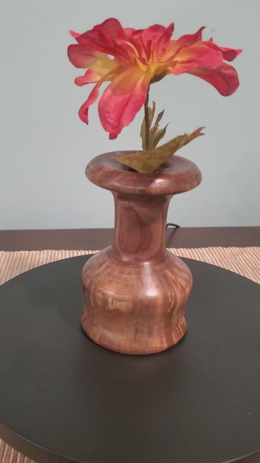 Black Walnut Small Vase 0823-15-0061