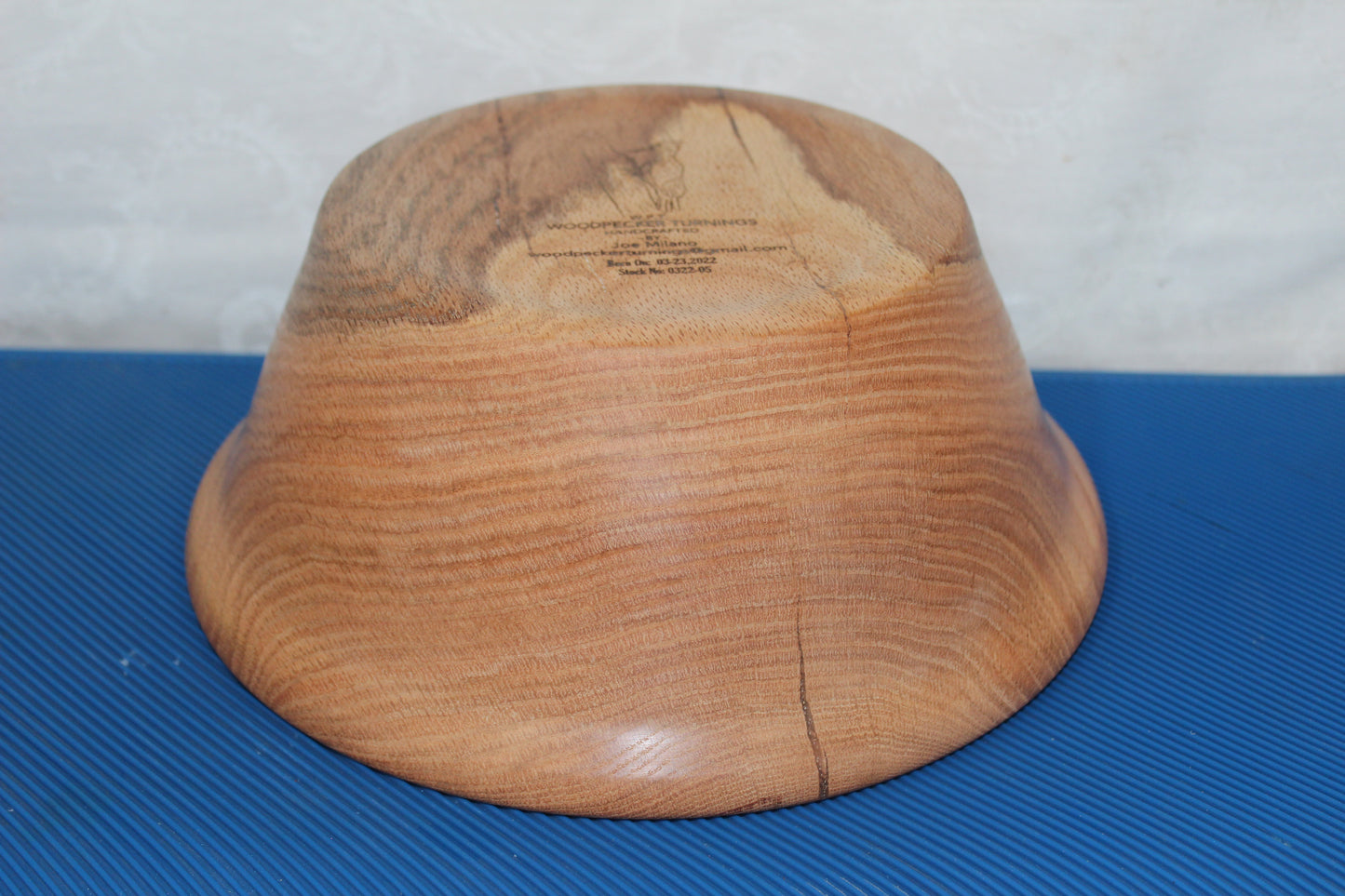 Oak Bowl Thick and Sturdy 0322-05