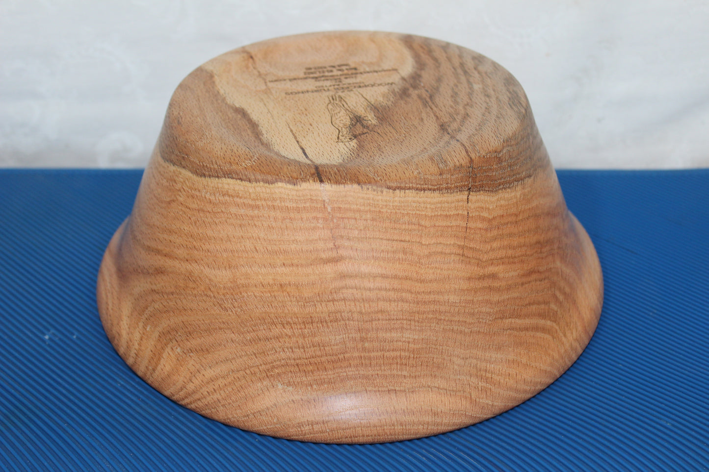 Oak Bowl Thick and Sturdy 0322-05