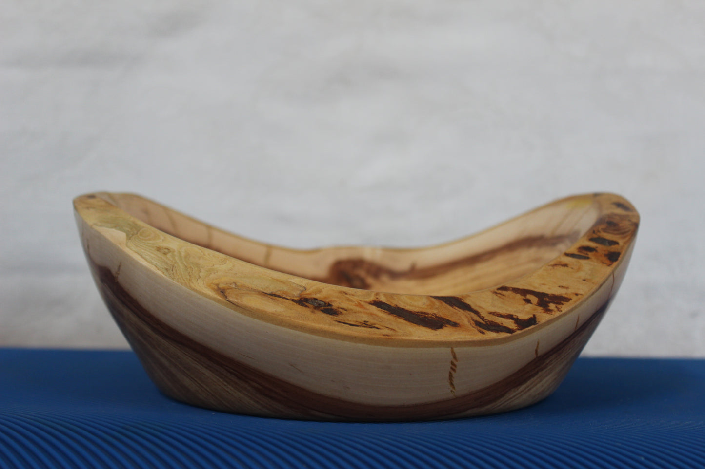 Apple Oblong Live Edge Bowl 0722-01: