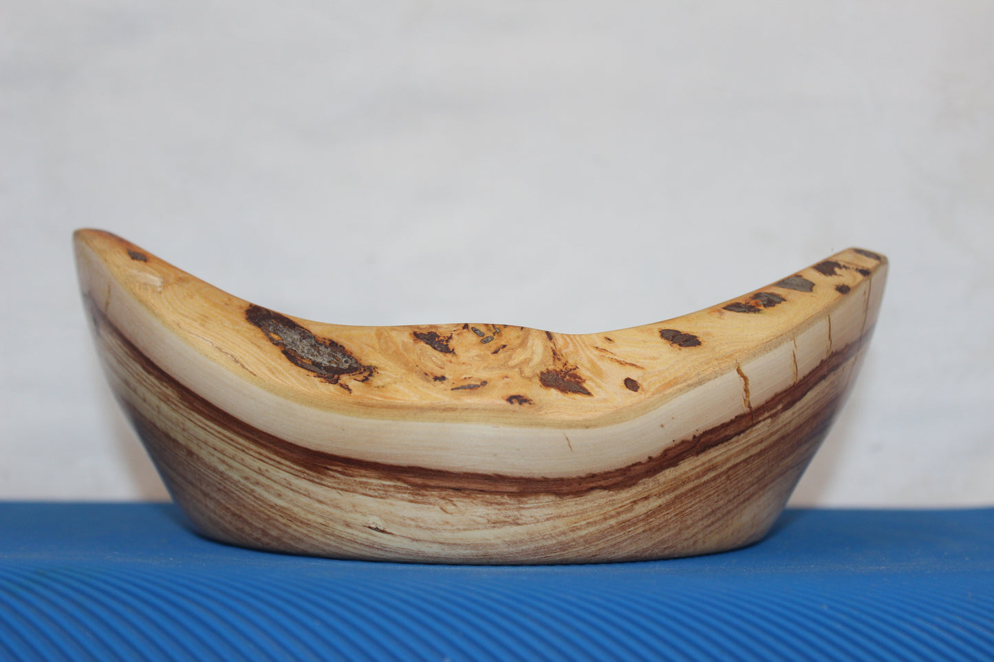 Apple Oblong Live Edge Bowl 0722-01: