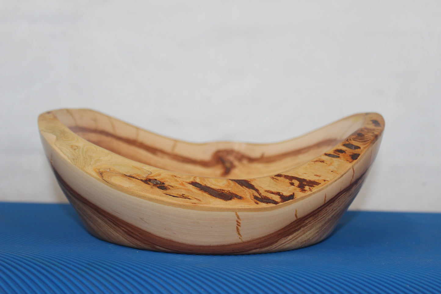 Apple Oblong Live Edge Bowl 0722-01: