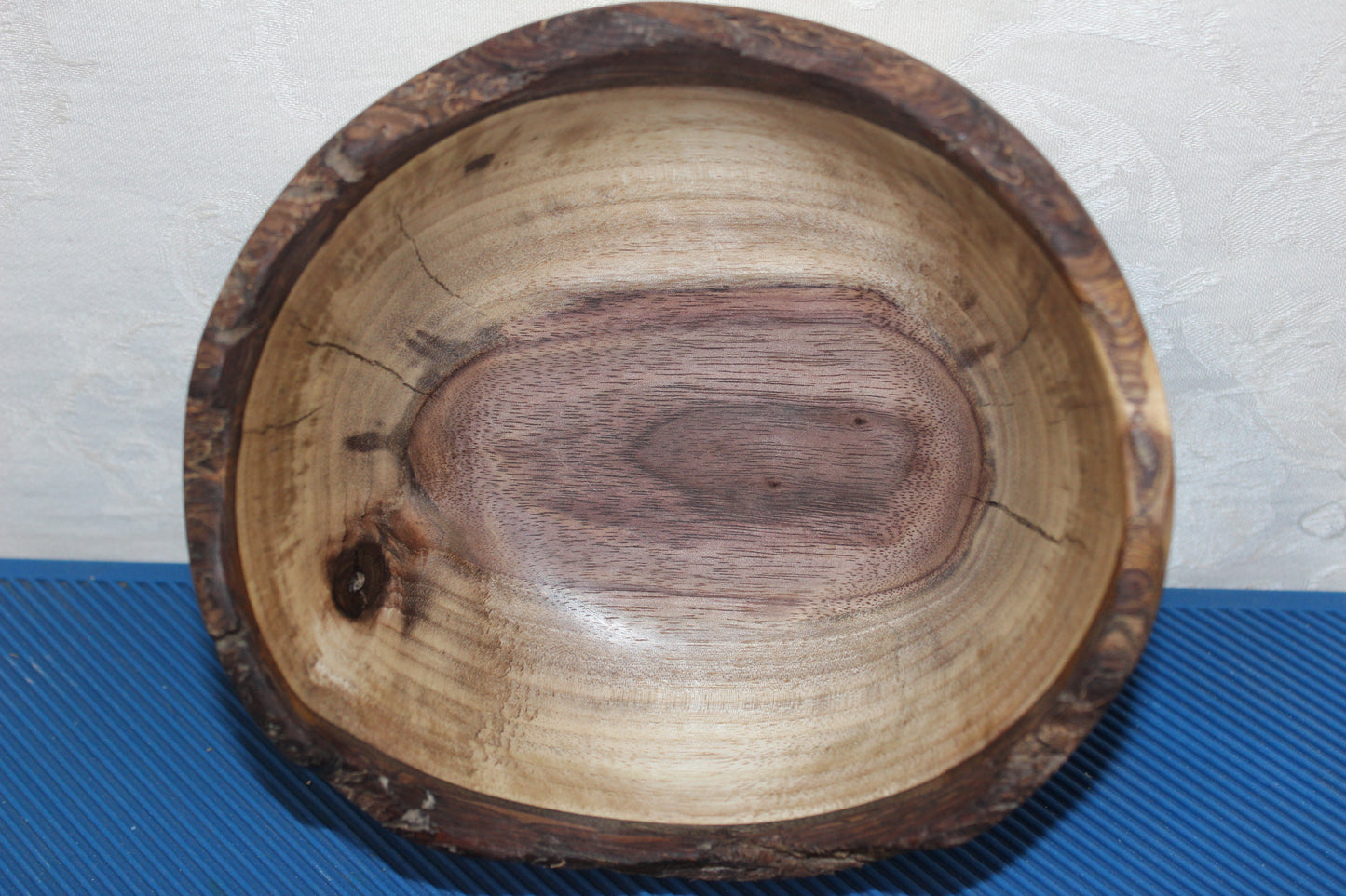 Black Walnut Oblong Bowl. 0522-01