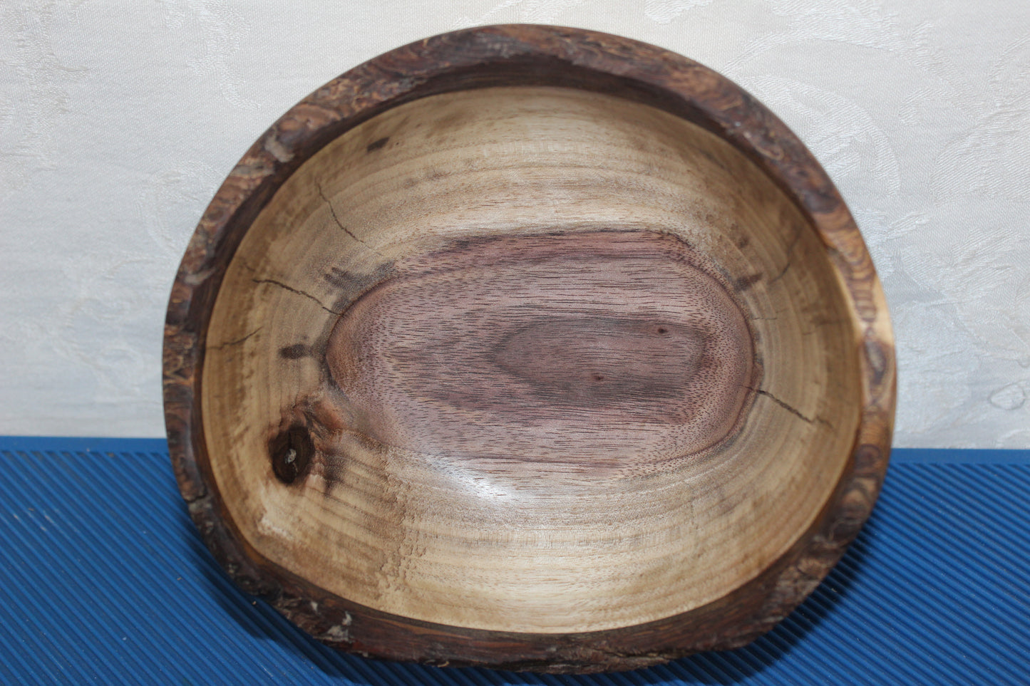 Black Walnut Oblong Bowl. 0522-01